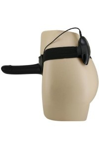 Strap on con vibratore cavo Vito 17,3 cm