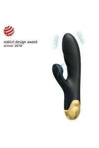 Vibratore rabbit con succhia clitoride Naughty