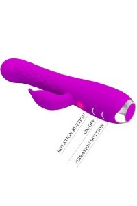 Vibratore rabbit rotante Molly