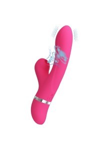 Vibratore rabbit con succhia clitoride Willow