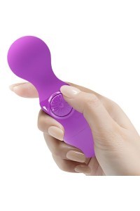 Mini stimolatore wand Little cute viola