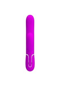 Vibratore rabbit multifunzioni Perlita fucsia