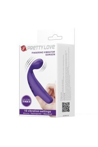 Vibratore ditale Gorgon viola