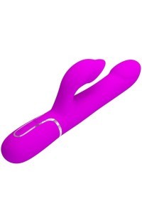 Vibratore rabbit multifunzioni Falin fucsia