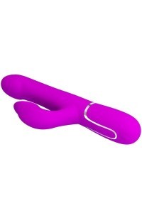 Vibratore rabbit multifunzioni Falin fucsia