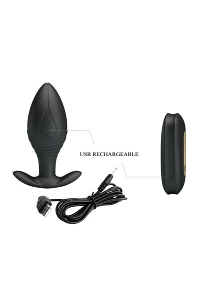 Plug anale vibrante Royal Pleasure