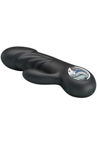 Vibratore rabbit Hansel nero