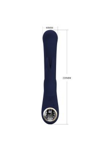 Vibratore rabbit Lamar blu