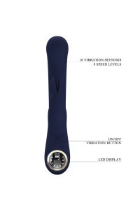 Vibratore rabbit Lamar blu