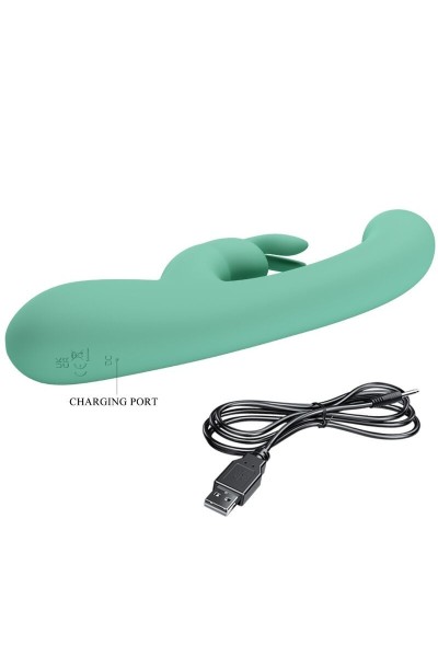 Vibratore rabbit Lamar verde