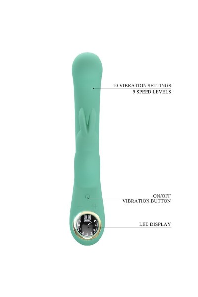 Vibratore rabbit Lamar verde