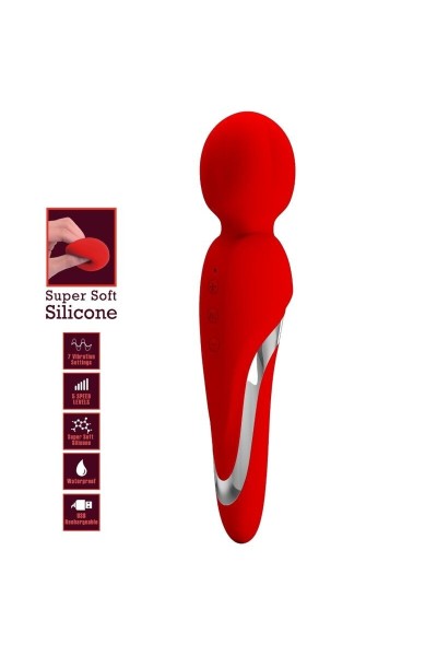 Stimolatore wand Walter rosso