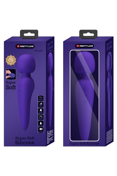 Stimolatore wand Meredith viola scuro