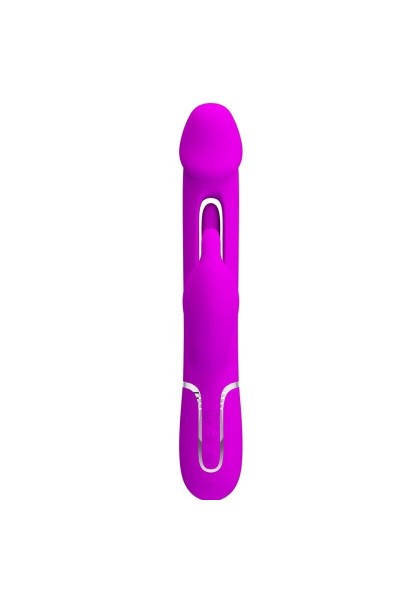 Vibratore rabbit multifunzioni Kampas fucsia