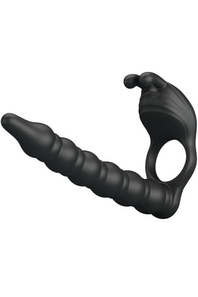 Anello vibrante con dildo anale Blackney