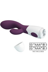 Vibratore rabbit Brighty viola