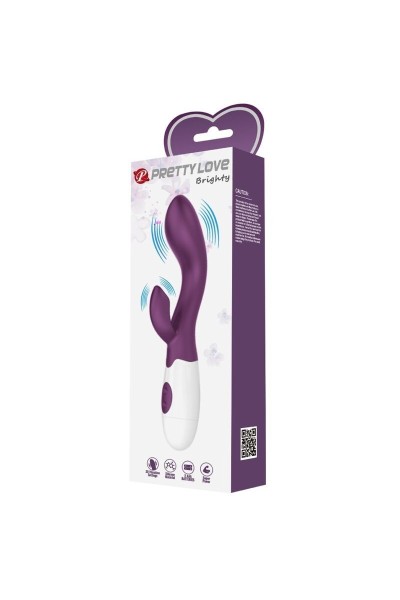 Vibratore rabbit Brighty viola