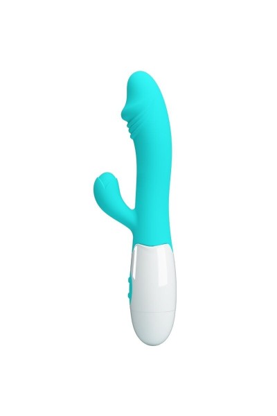 Vibratore rabbit Snappy verde