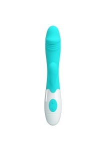 Vibratore rabbit Snappy verde