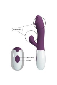 Vibratore rabbit Snappy viola