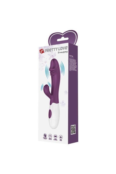 Vibratore rabbit Snappy viola