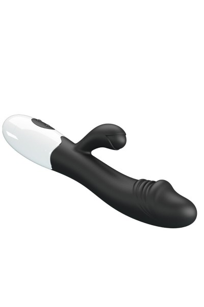 Vibratore rabbit Snappy nero