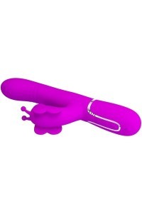 Vibratore rabbit multifunzioni Ridgely fucsia