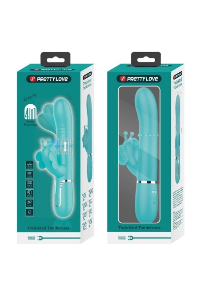 Vibratore rabbit multifunzioni Ridgely verde