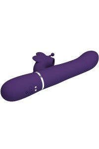 Vibratore rabbit multifunzioni Ridgely viola