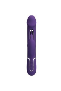 Vibratore rabbit multifunzioni Kampas viola