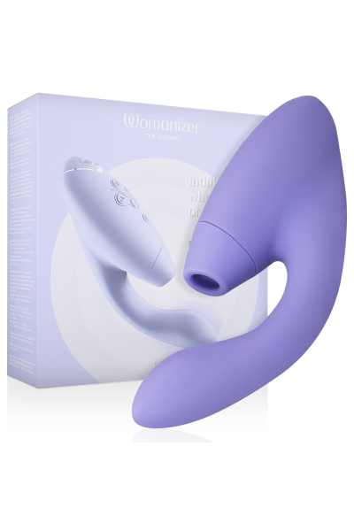 Stimolatore clitorideo e punto G Duo 2 viola