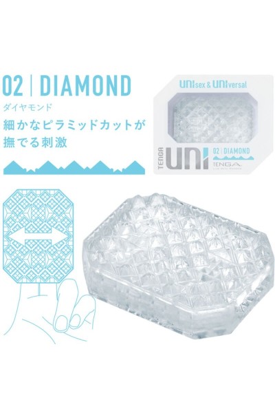 Masturbatore ditale Uni Diamond