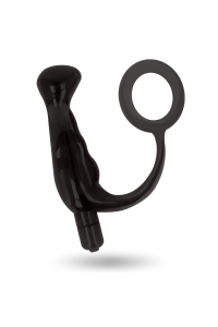 Stimolatore prostata con anello fallico 10cm - Addicted Toys