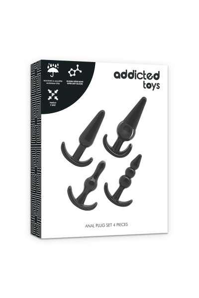 Set 4 plug anali - Addicted Toys