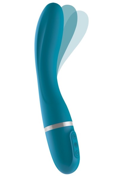 Vibratore punto G Bend It blu