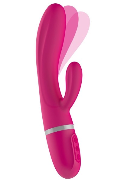 Vibratore rabbit Bend It Plus ciliegia