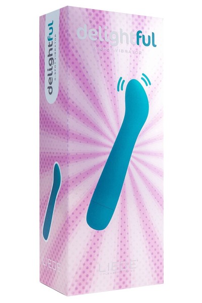 Vibratore punto G Delightful blu oceano