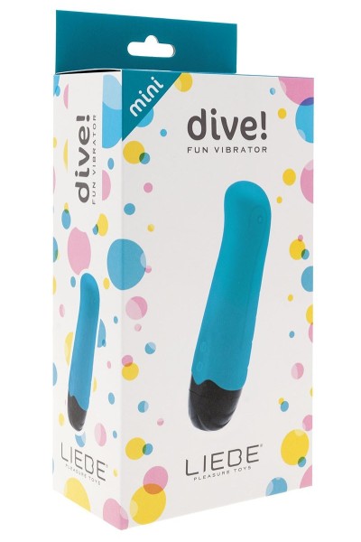 Vibratore mini Dive blu oceano