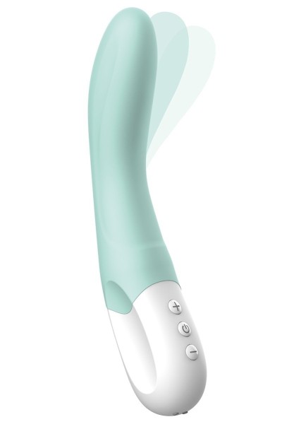 Vibratore punto G ricaricabile Bend It menta