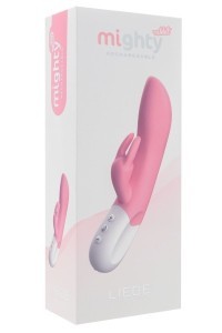 Vibratore rabbit Mighty rosa