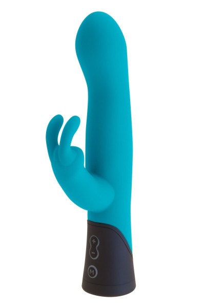 Vibratore rabbit ricaricabile blu