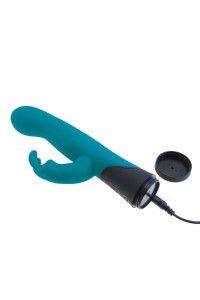 Vibratore rabbit ricaricabile blu