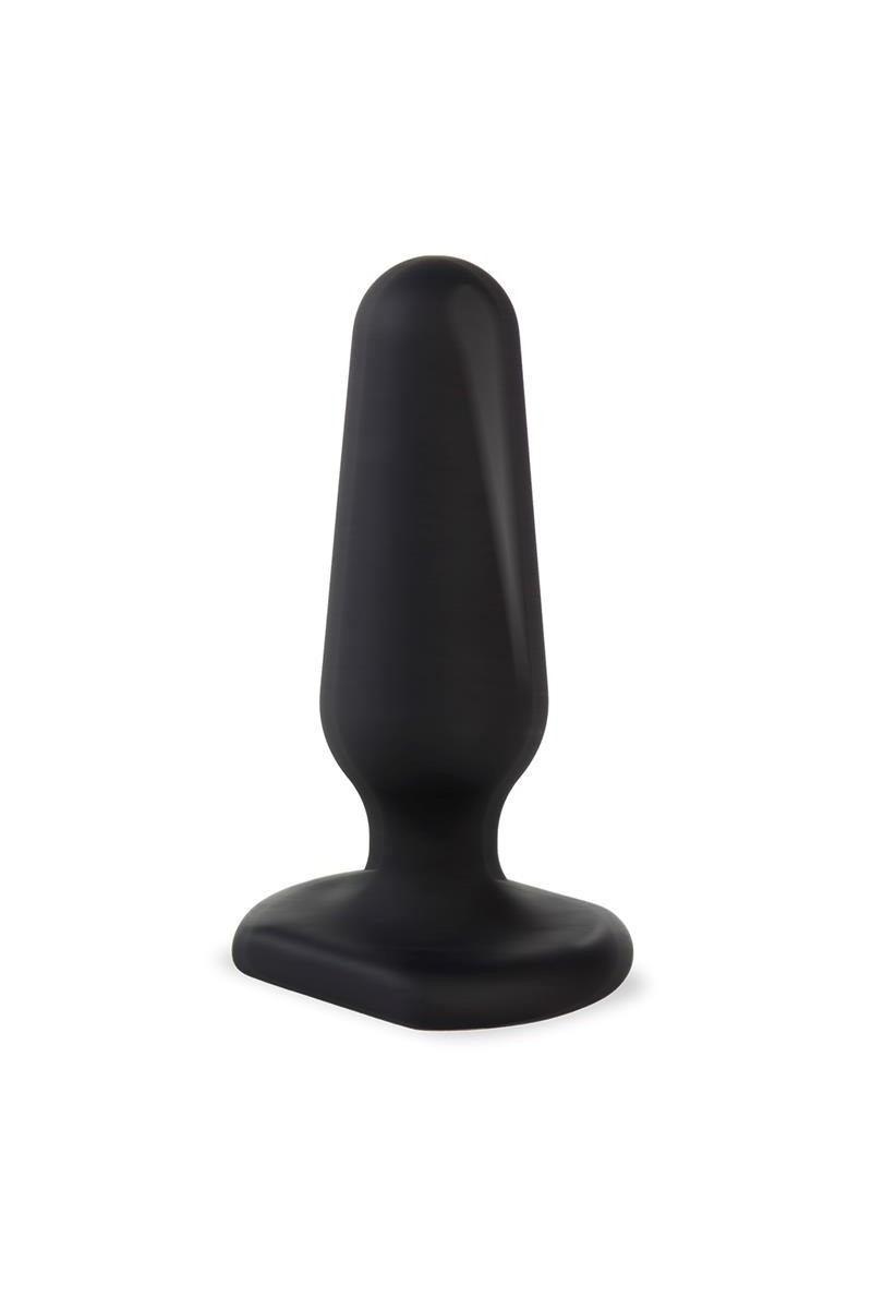 Plug anale in silicone nero Menhir