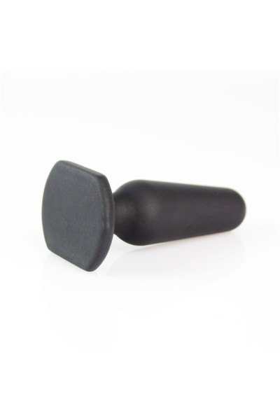 Plug anale in silicone nero Menhir