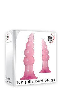 Set 2 plug anali Fun Jelly