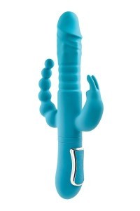 Vibratore Thrusting Triple Joy Rabbit