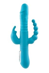 Vibratore Thrusting Triple Joy Rabbit