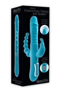 Vibratore Thrusting Triple Joy Rabbit