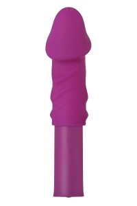 Vibratore con guaina realistica Eve's Satin Slim