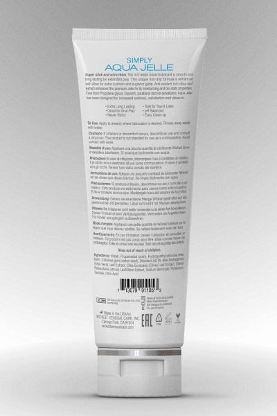 Lubrificante Simply Aqua Jelle 120 ml